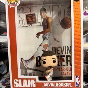Funko Pop! Devin Booker in White and Orange